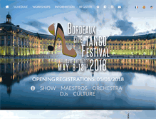 Tablet Screenshot of bordeaux-tango-festival.com